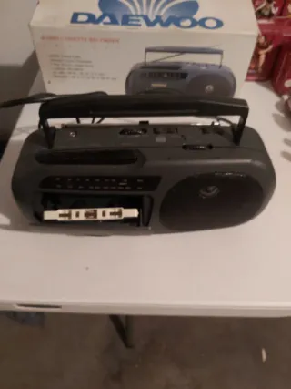 Radio Cassette Daewoo Gris vitange.
