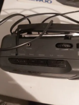 Radio Cassette Daewoo Gris vitange.