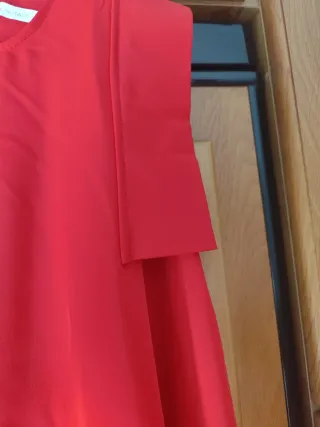 Vestido corto rojo