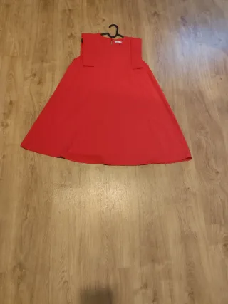 Vestido corto rojo