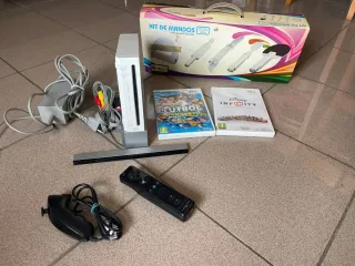 Nintendo Wii Kit Mandos y Juegos