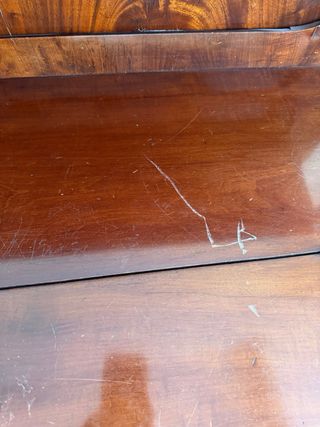 Aparador vintage madera de caoba.