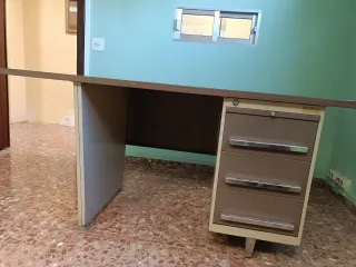 Mesa escritorio vintage marron