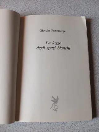 La legge degli spazi bianchi