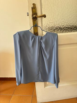 Camisa Mannit Talla S Azul. Solo camisa