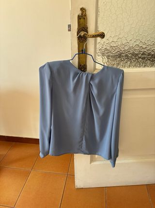 Camisa Mannit Talla S Azul. Solo camisa