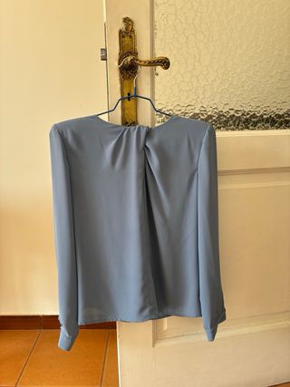 Camisa Mannit Talla S Azul. Solo camisa