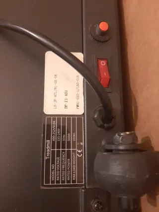 Cinta de correr con mando a distancia