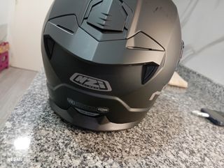 Casco Moto NZI COM3 Negro/Gris
