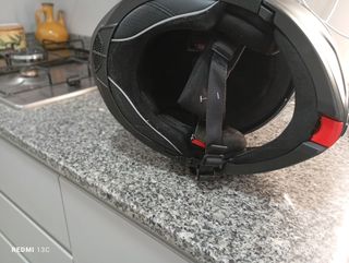 Casco Moto NZI COM3 Negro/Gris