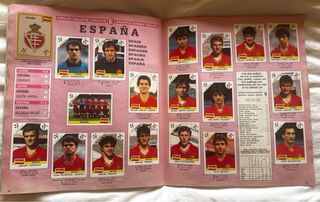 Álbum Panini Italia '90 Mundial Fútbol