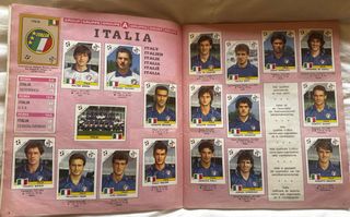 Álbum Panini Italia '90 Mundial Fútbol