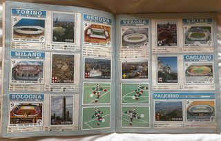 Álbum Panini Italia '90 Mundial Fútbol