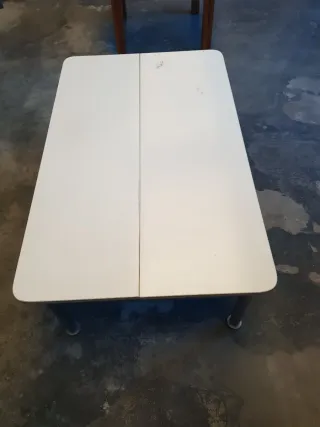 Mesa auxiliar desplegable 114x70x49cm