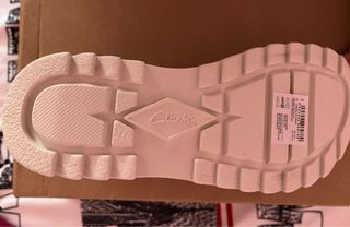 Sandalias Clarks plateadas