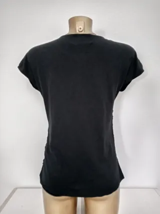 Maglietta Zara cotone nera taglia M