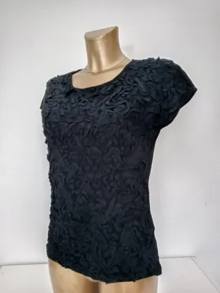 Maglietta Zara cotone nera taglia M