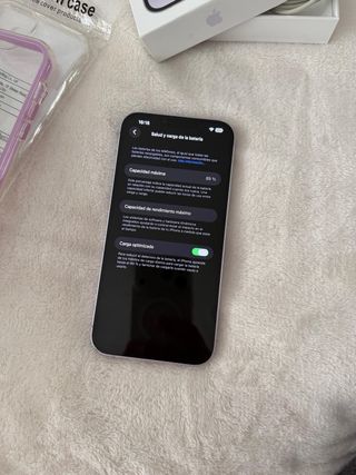 iPhone 14 Plus 128GB Morado + Funda