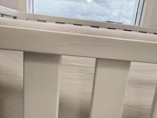 Cuna de bebé evolutiva blanca