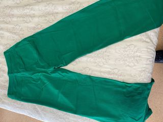 Pantalón vaquero ancho H&M verde