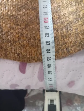 Jersey fino elegante marrón caspeado 3XL