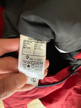 Mono de esquí impermeable 8 años