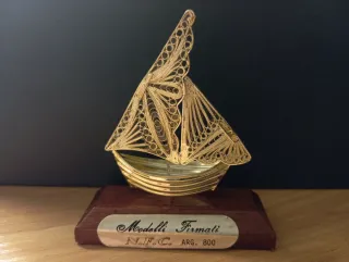 Veliero filigrana argento Modelli Firmati NFC