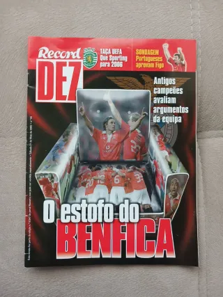 Várias Revistas Edição Especial Benfica.
