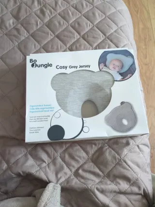 Cojín ergonómico Bo Jungle gris