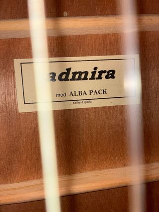 Guitarra Española Admira Alba Pack