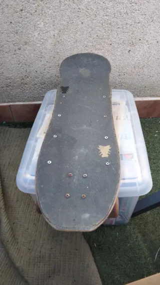 Skate Santa Cruz con diseño de monstruo