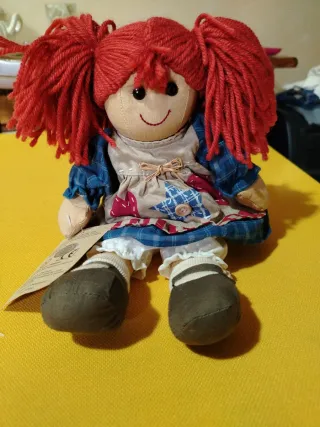 Bambola My Doll con capelli rossi