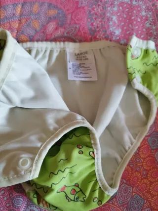 Bañador pañal bebé peces
