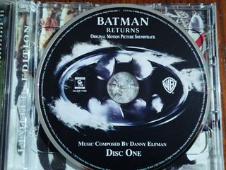Batman Returns Complete Score Danny Elfman CD