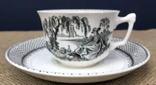 Juego de té Adams Minuet porcelana