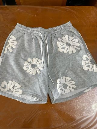 Pantalones cortos denim tears grises