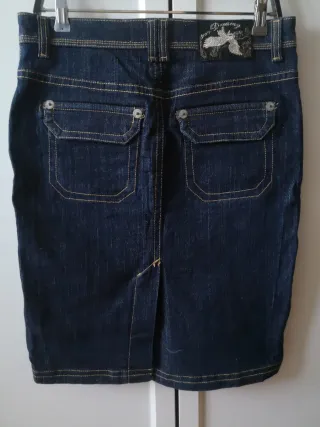 FALDA VAQUERA "ZARA" (M)