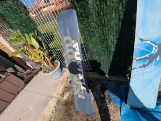 Tabla Snowboard Tijuana ISS, con sujeciones.