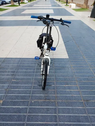 Bicicleta pieghevole bianca JP-91