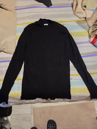 Jersey Zara Negro Ajustado