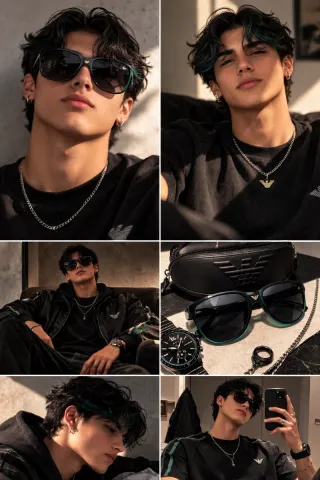 Gafas Emporio Armani EA9144S con funda. ORIGINAL.