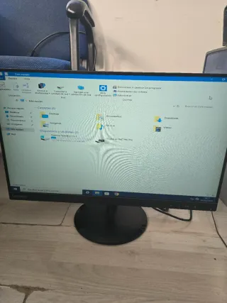 Ordenador Sobremesa, Monitor Lenovo e Impresora