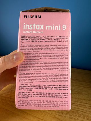 Fujifilm Instax Mini 9 Rosa