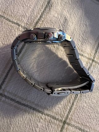 Reloj Lotus Cronógrafo 15240 Plata Negro