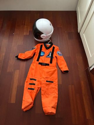 Disfraz con casco Astronauta Niño Talla 100-110