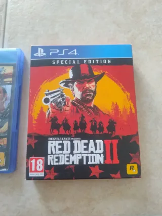 GTA V y Red Dead Redemption 2 PS4