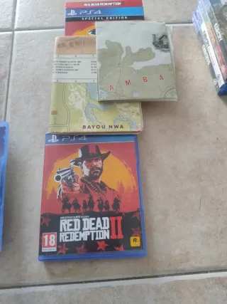 GTA V y Red Dead Redemption 2 PS4