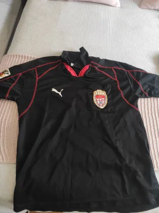 Camiseta árbitro Puma negra manga corta