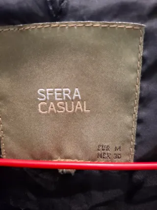 Chaleco mujer Sfera Piel Sintética Negro Talla M