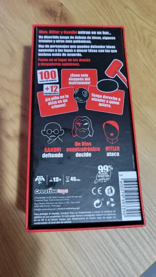 Juego de mesa Dios, Hitler y Gandhi